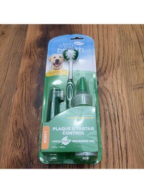 Tropiclean Fresh Breath Pet Oral Care Kit, Large